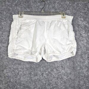 J. Crew Women's White Casual Shorts Size S Classic Preppy Summer Lightweight